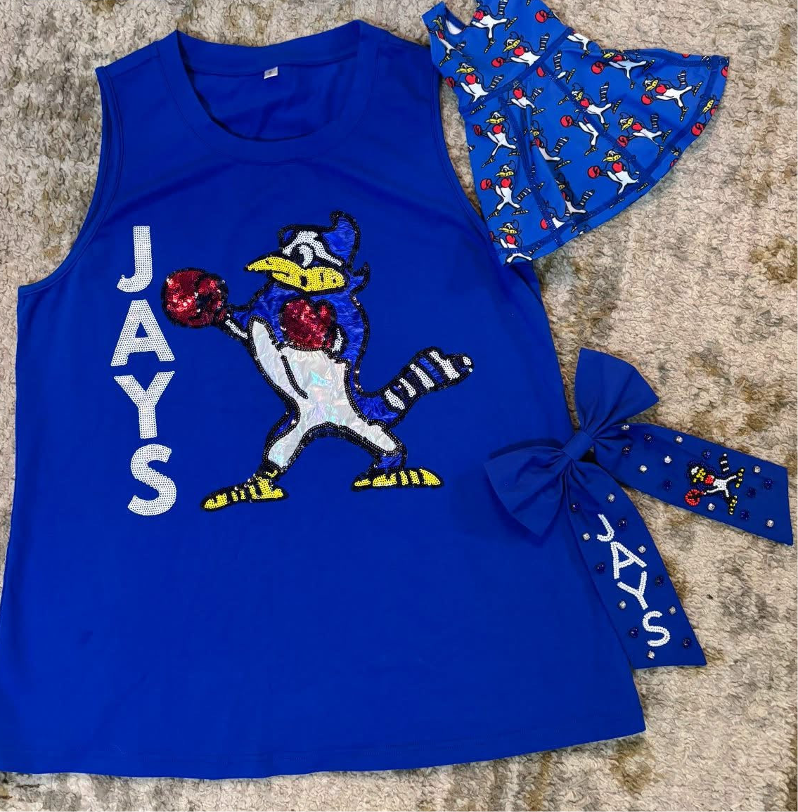 Blue Jay spirit tank