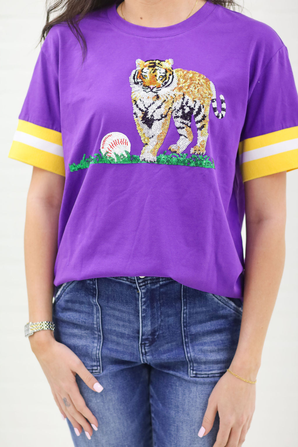 Tiger baseball ⚾️ tee