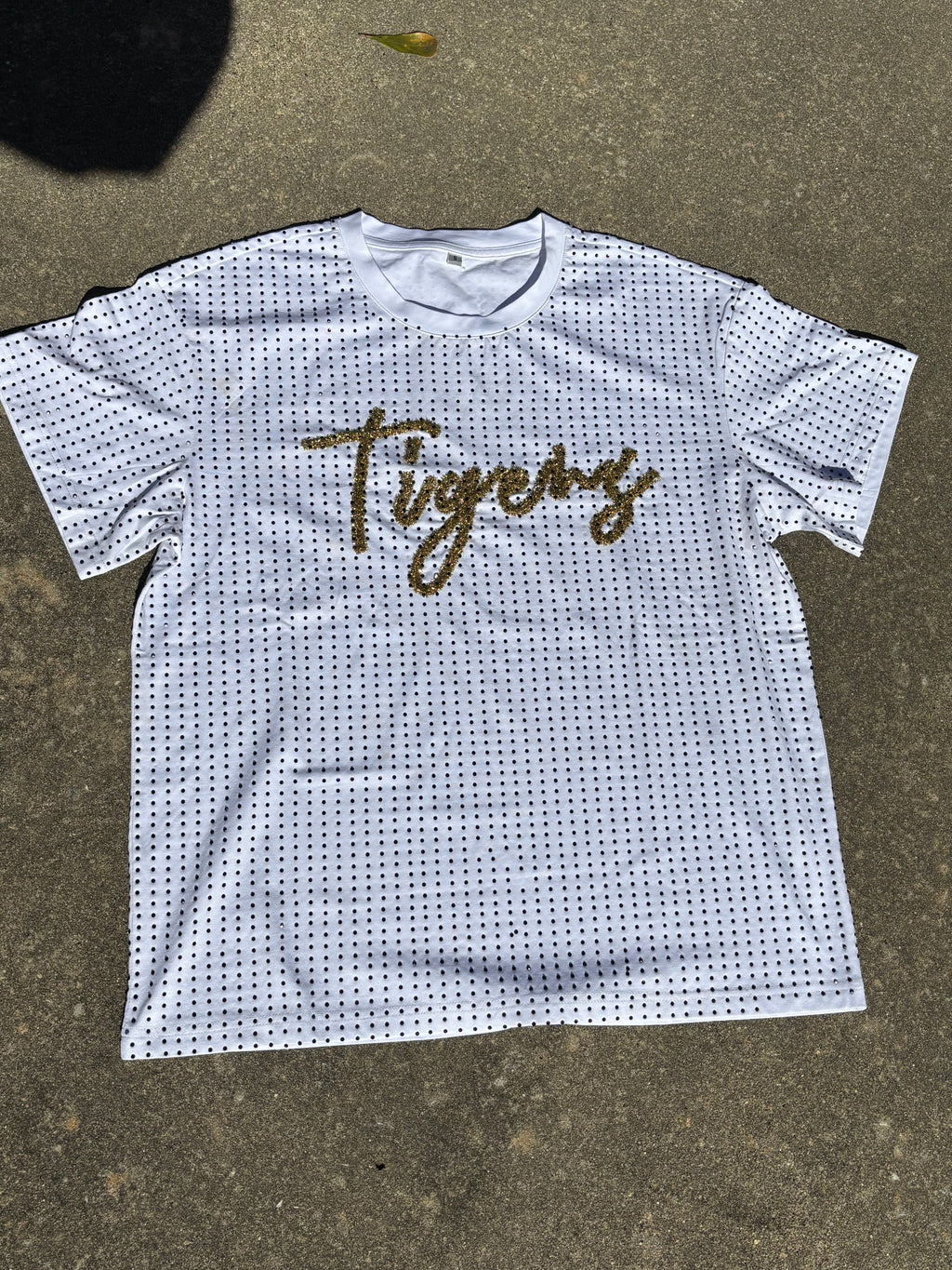 Jeweled Tinsel Tigers tee