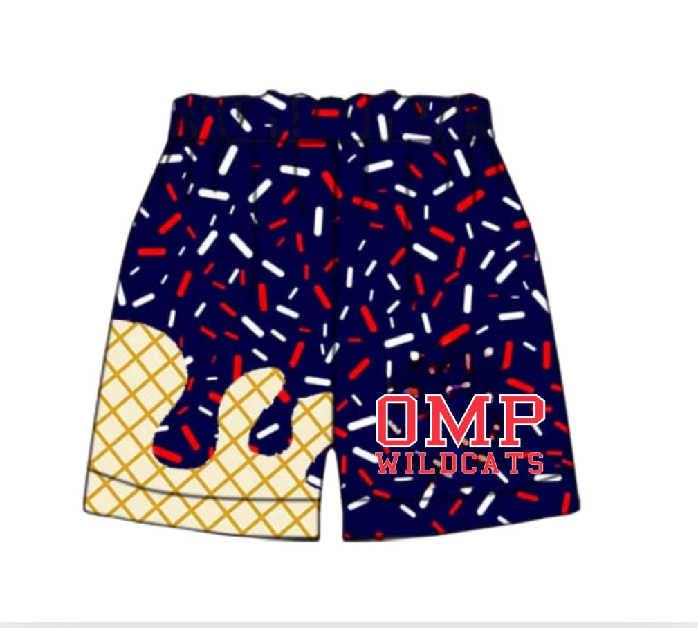 OMP drip shorts