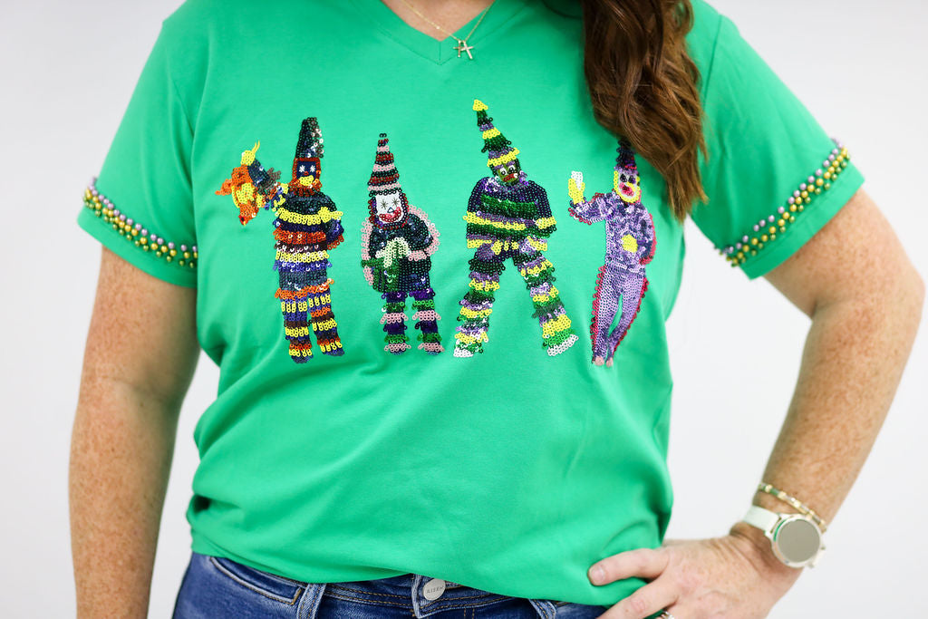 Youth Cajun Fat Tuesday Vibes tee