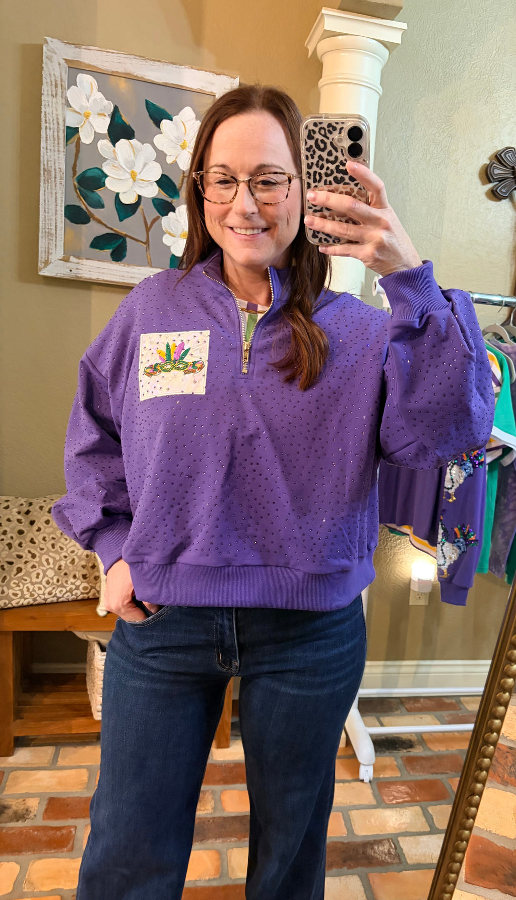 Sparkly Mardi Gras Season 1/2 zip (pre-order)