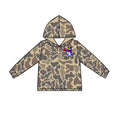 Adult camo Blue Jay long sleeve pullover