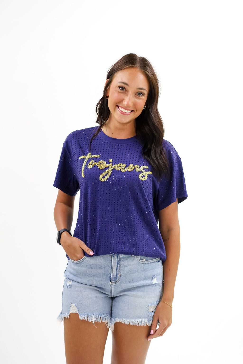 Trojan Sparkle and shine tee (Pre-order)
