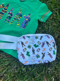 Mardi Gras crossbody