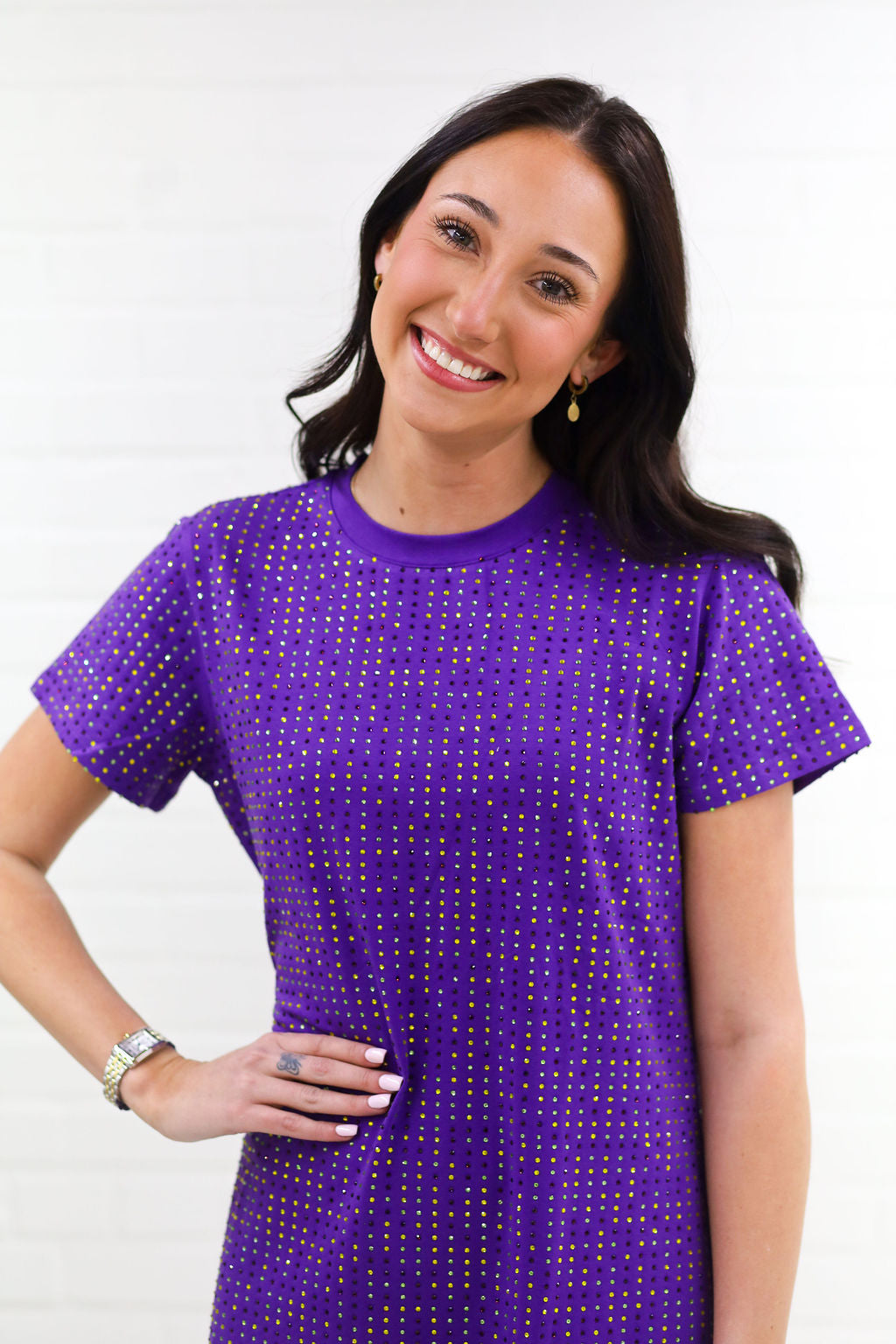 Mardi Gras Mambo sparkle dress