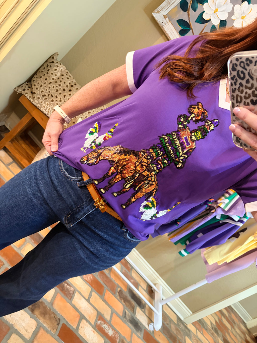 Adult Heyyyyy Mardi Gras Tee (Pre-order)