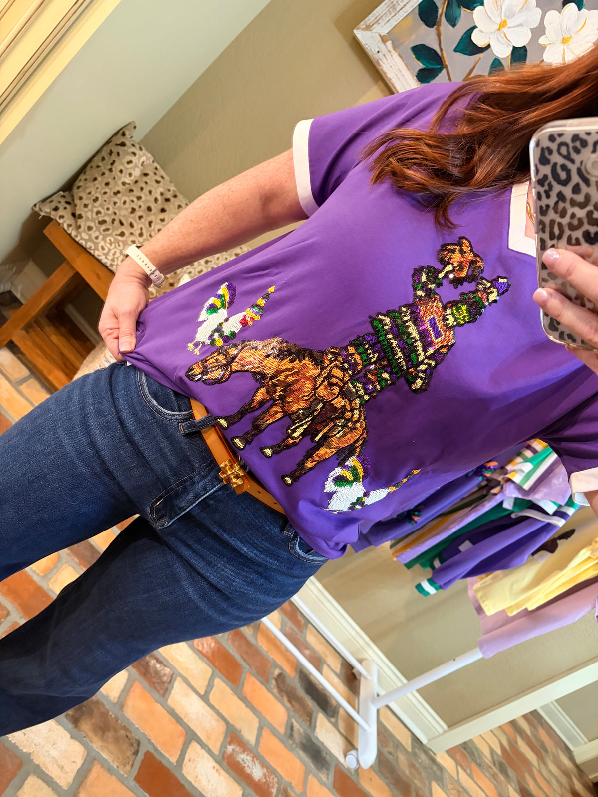 Adult Heyyyyy Mardi Gras Tee (Pre-order)
