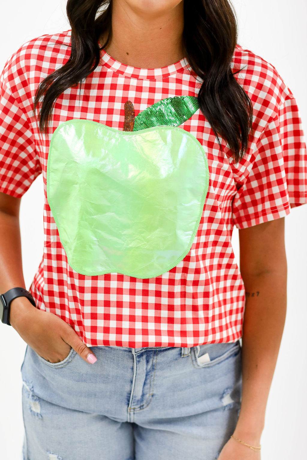 Teacher’s pet green apple tee (pre-order)