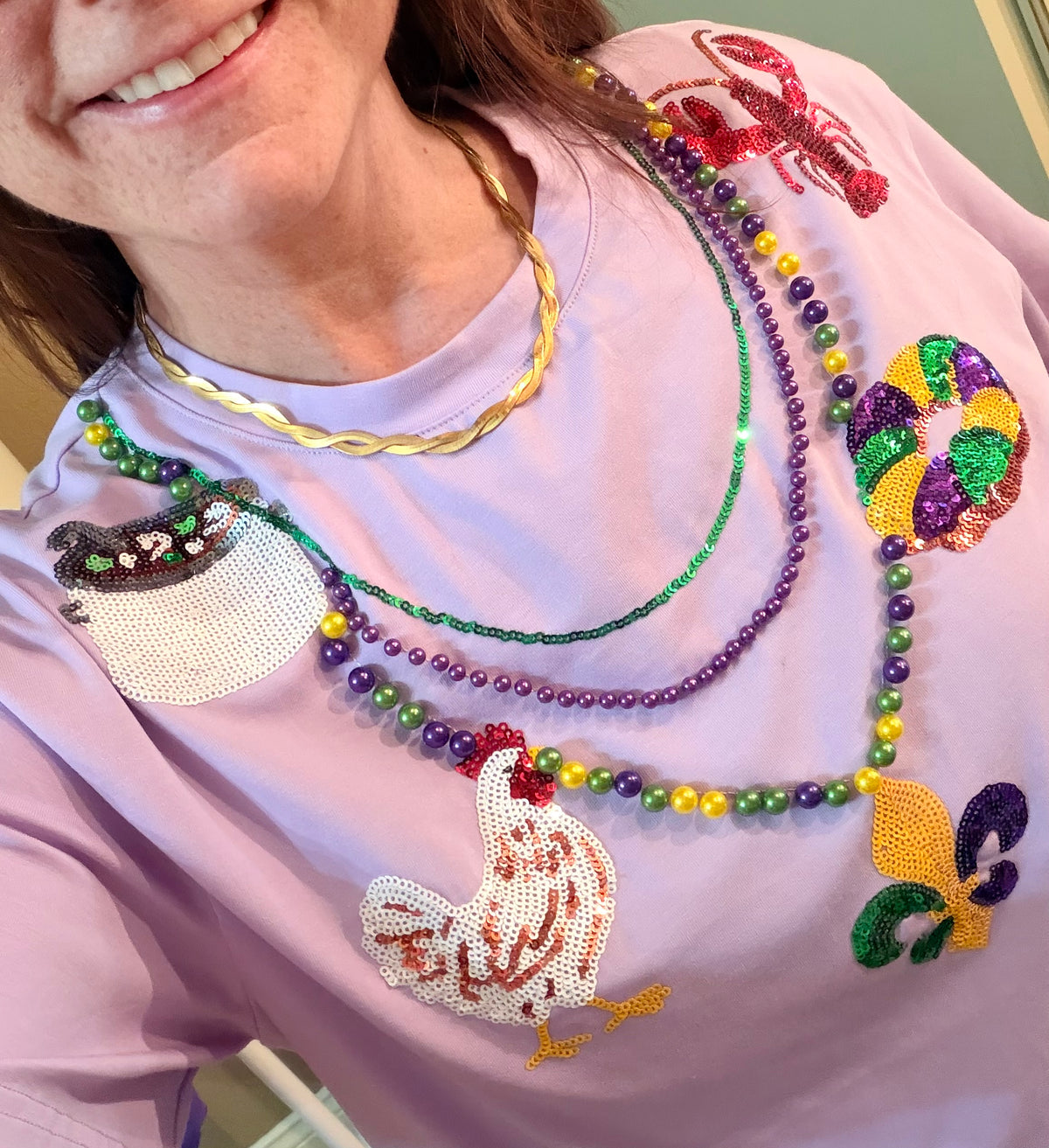 Adult Bead Catchin’ Tee (pre-order)