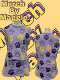 Tiger paw print skirt
