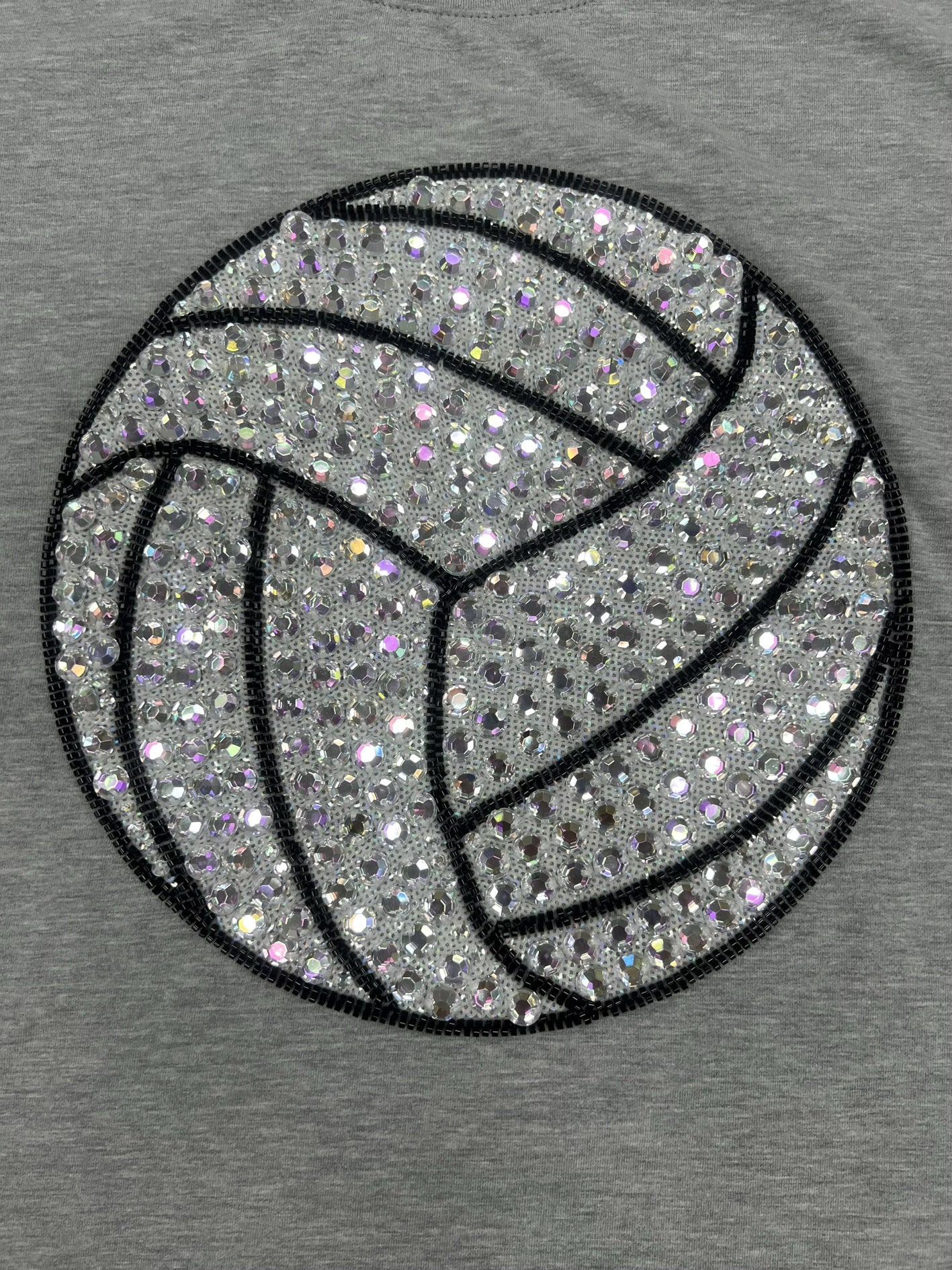 Jeweled Volleyball Tee