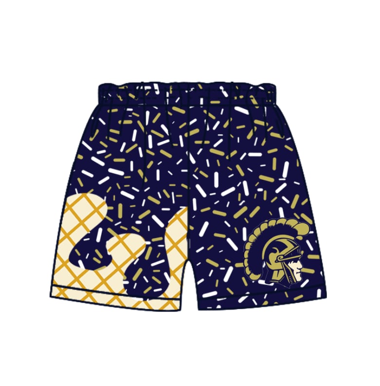 Trojan drip shorts (youth)