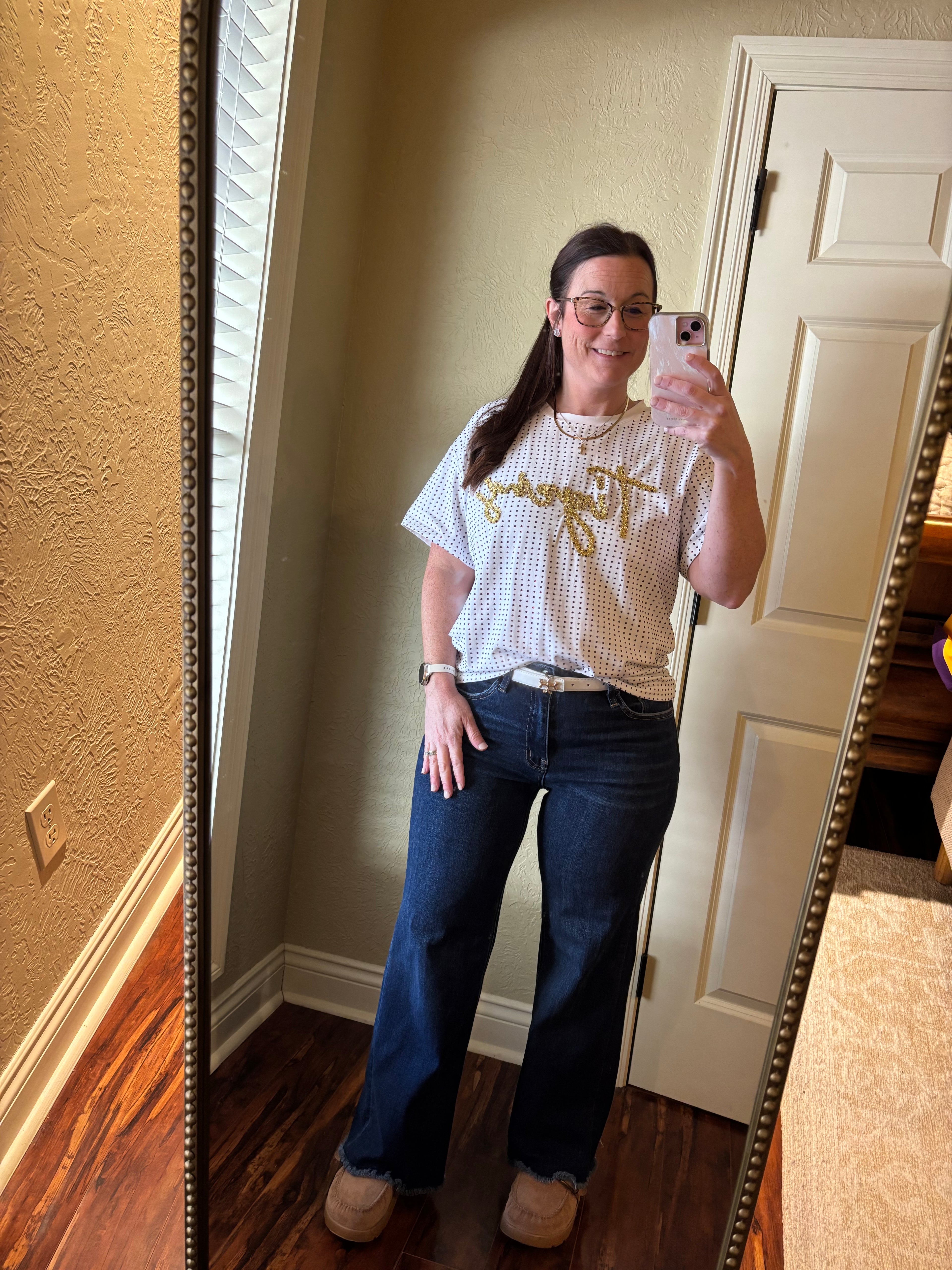 Jeweled Tinsel Tigers tee