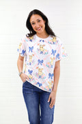 Bunny Blossom sequin Tee