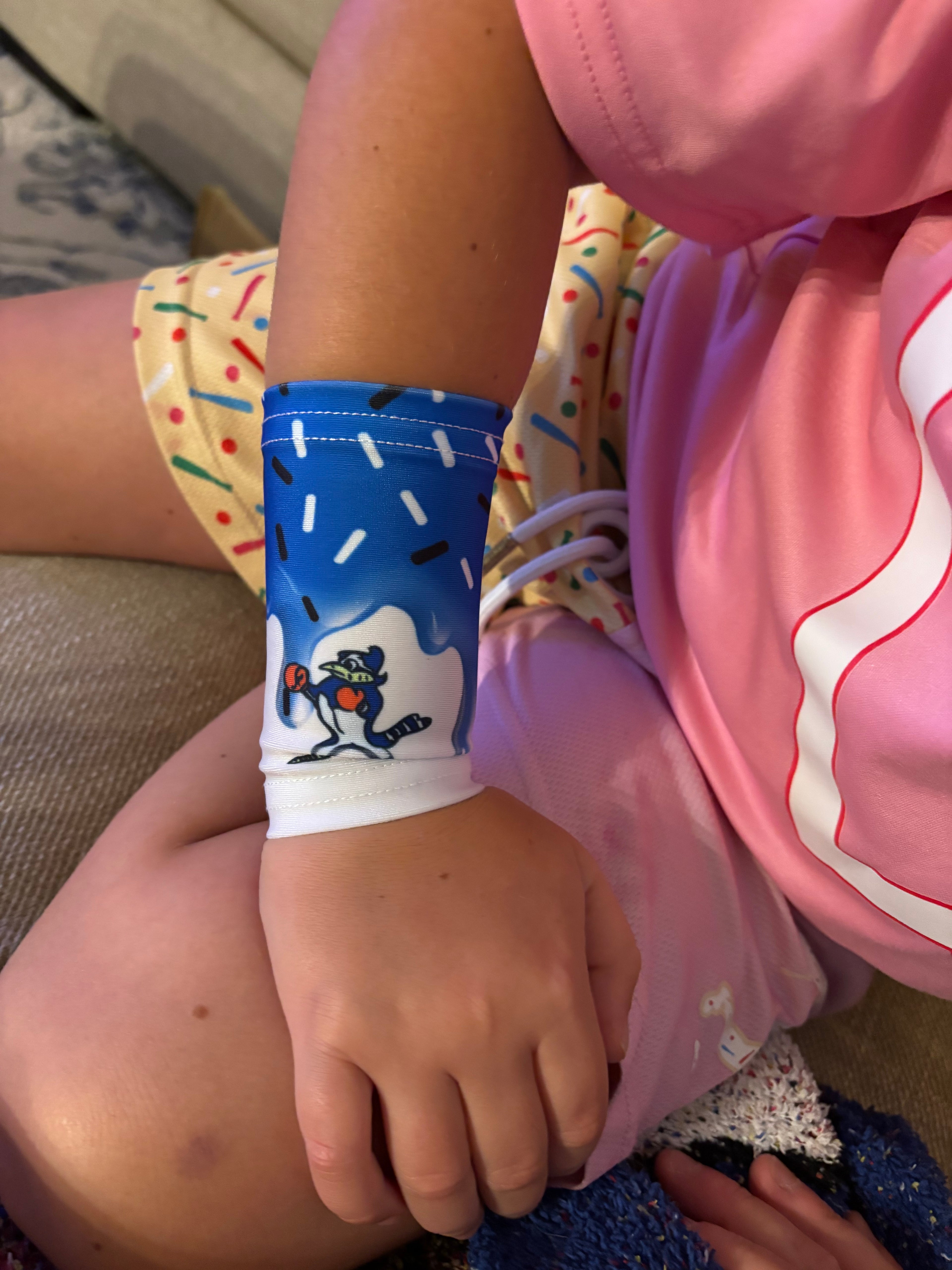 Blue Jay wrist drip