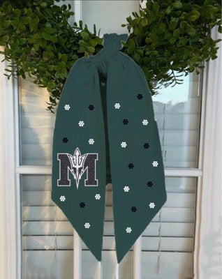 Mamou beaded wreath sash