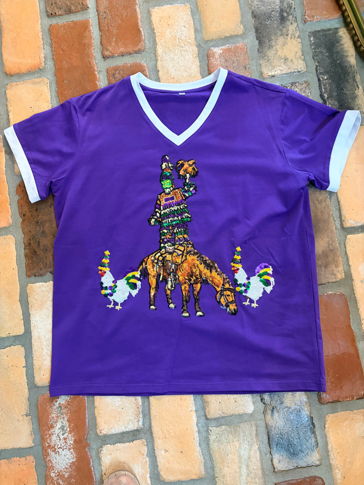 Adult Heyyyyy Mardi Gras Tee (Pre-order)