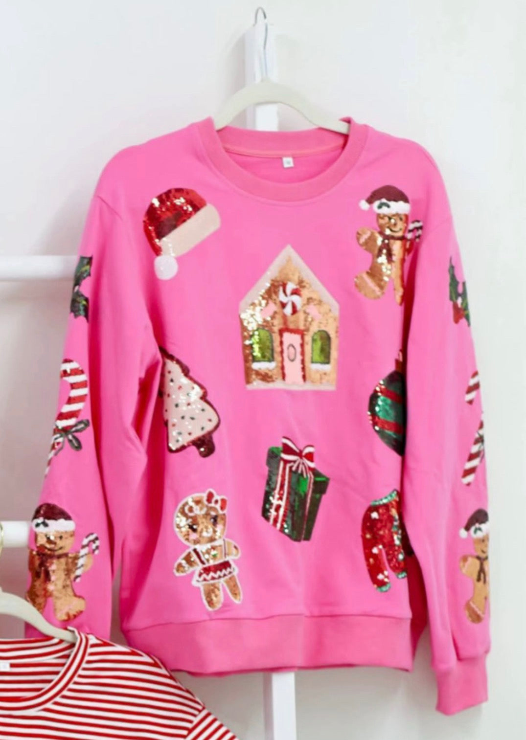 Youth Gingerbread Glam sweatshirt (pre-order)