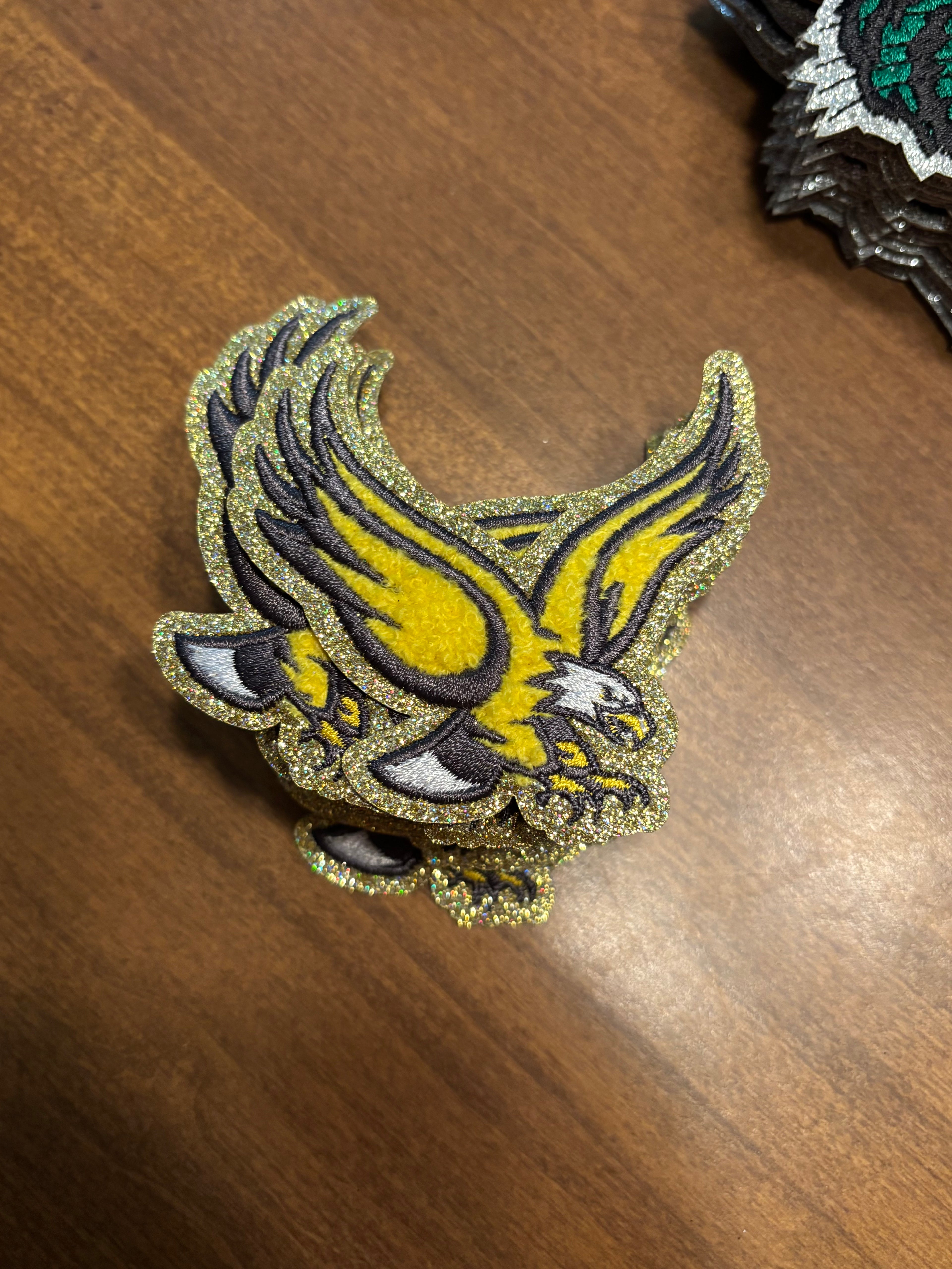 Eagle iron on patch