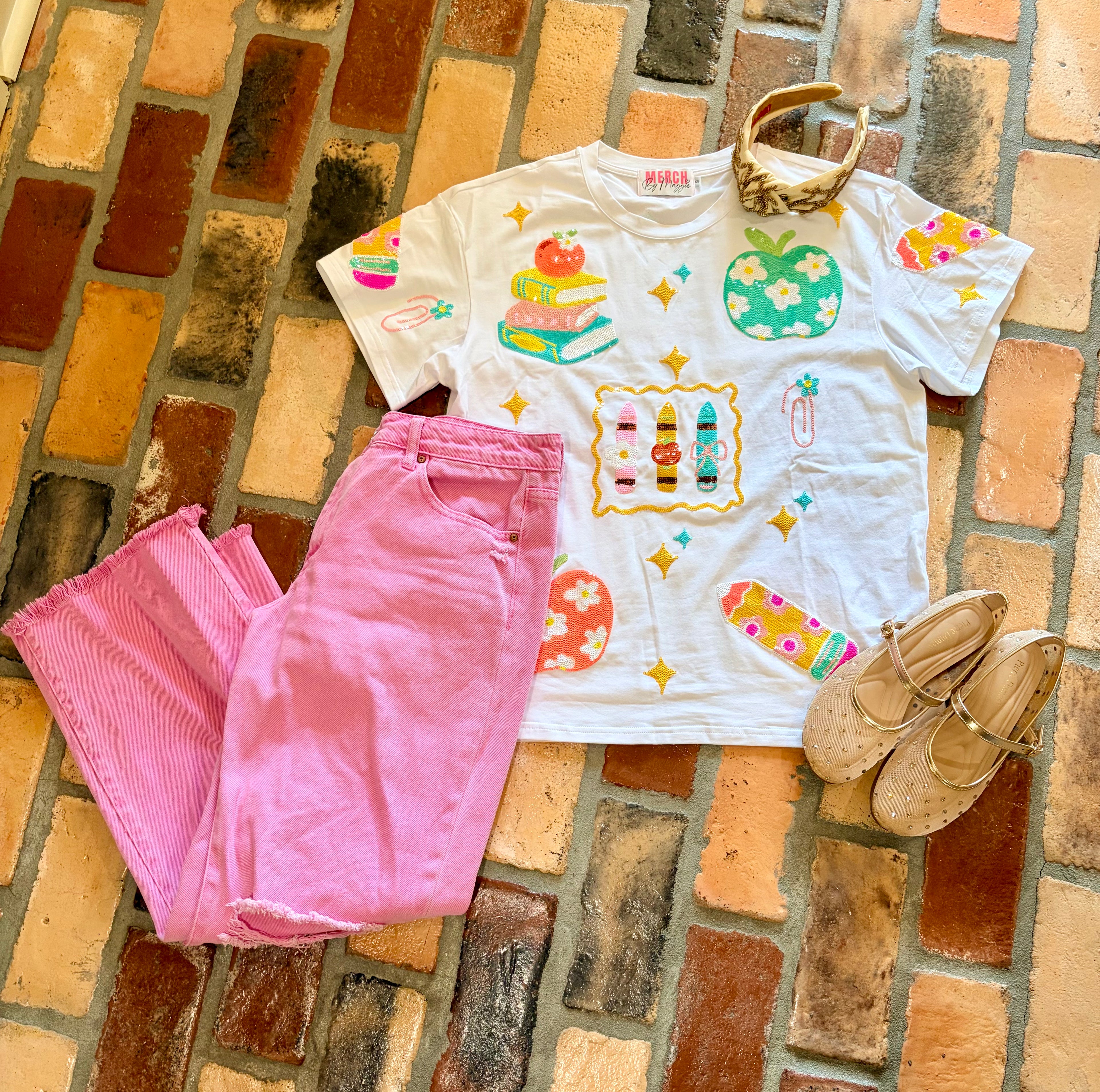 Back-to-school Bling Tee
