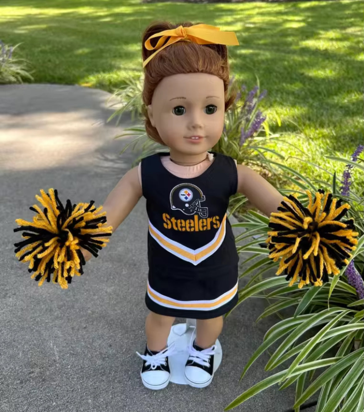 18” doll cheer uniform