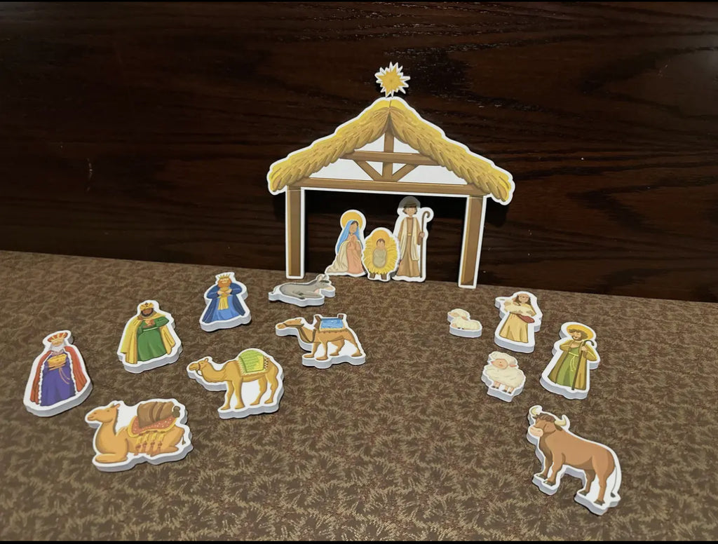 Quiet nativity set
