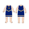 18” Trojan doll cheer uniform