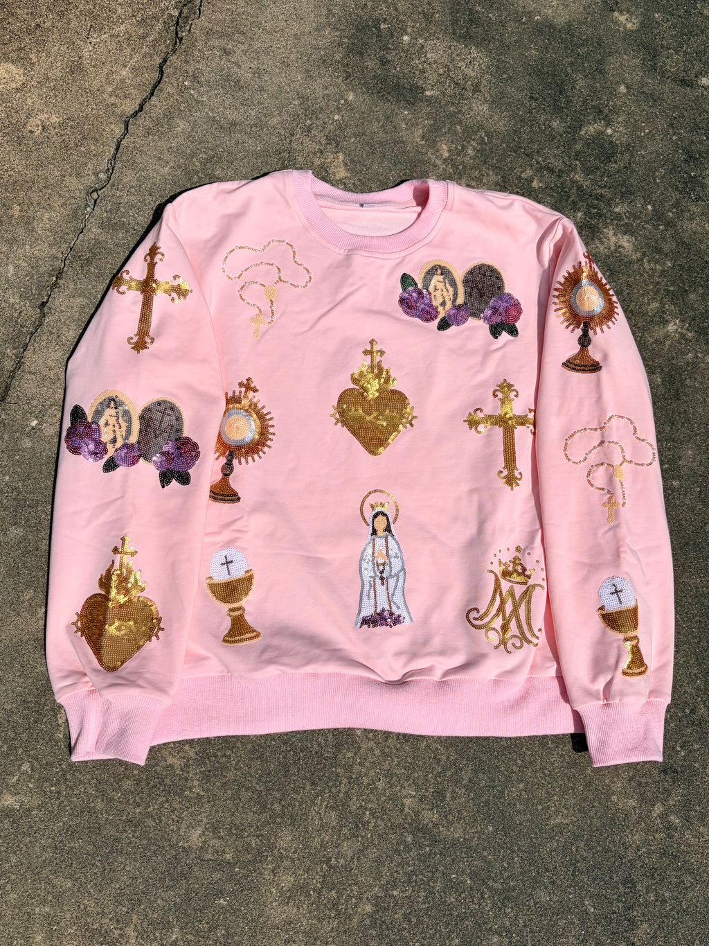 Catholic icons sweatshirt (pre-order)