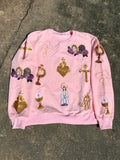 Catholic icons sweatshirt (pre-order)