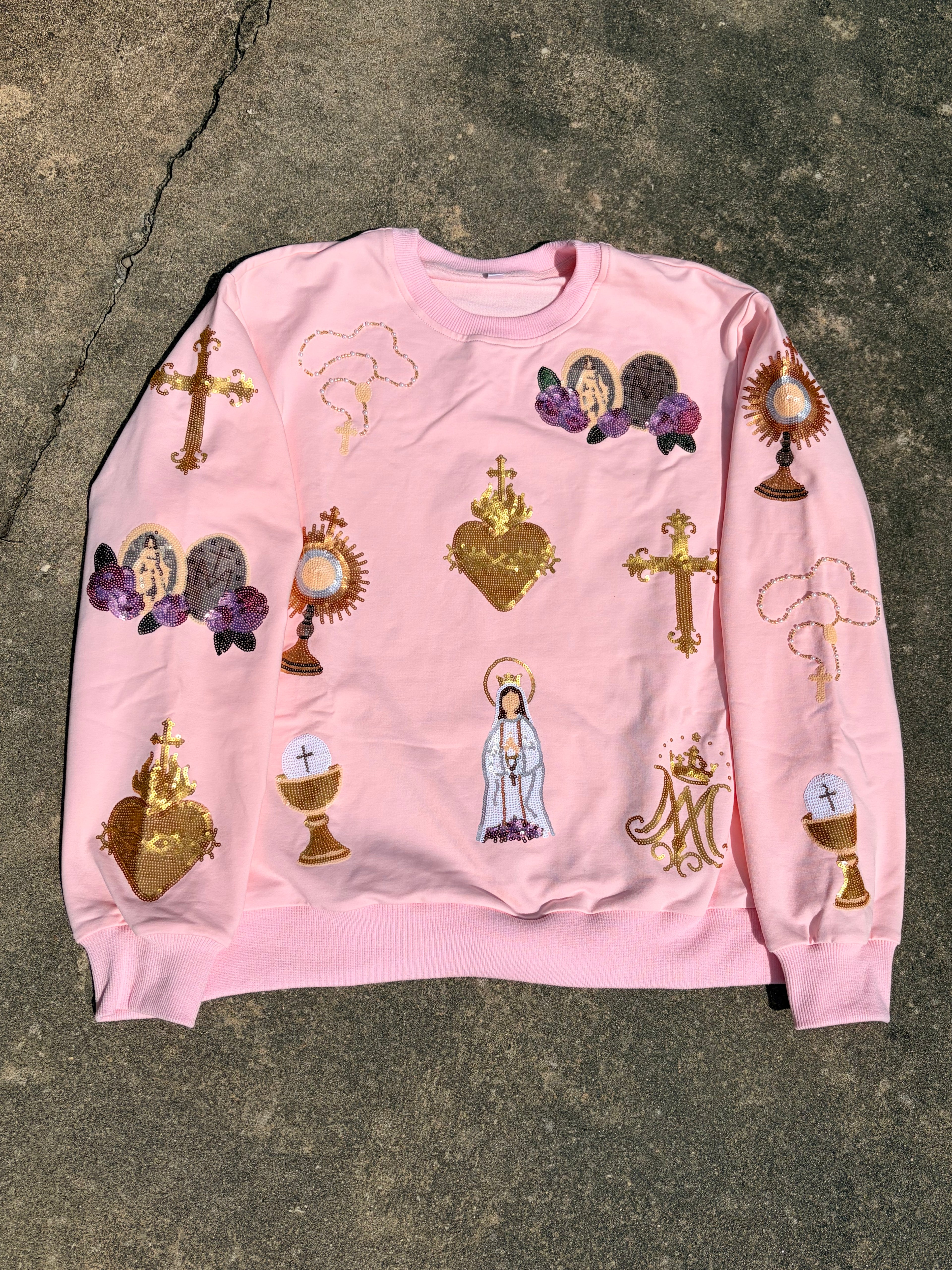 Catholic icons sweatshirt (pre-order)