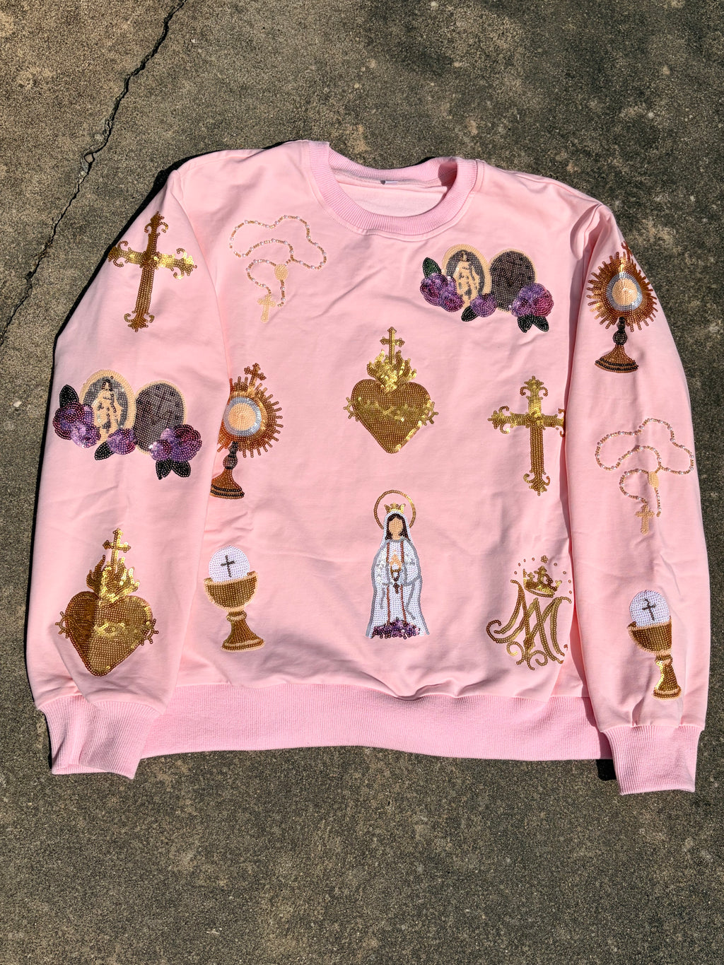 Catholic icons sweatshirt (pre-order)