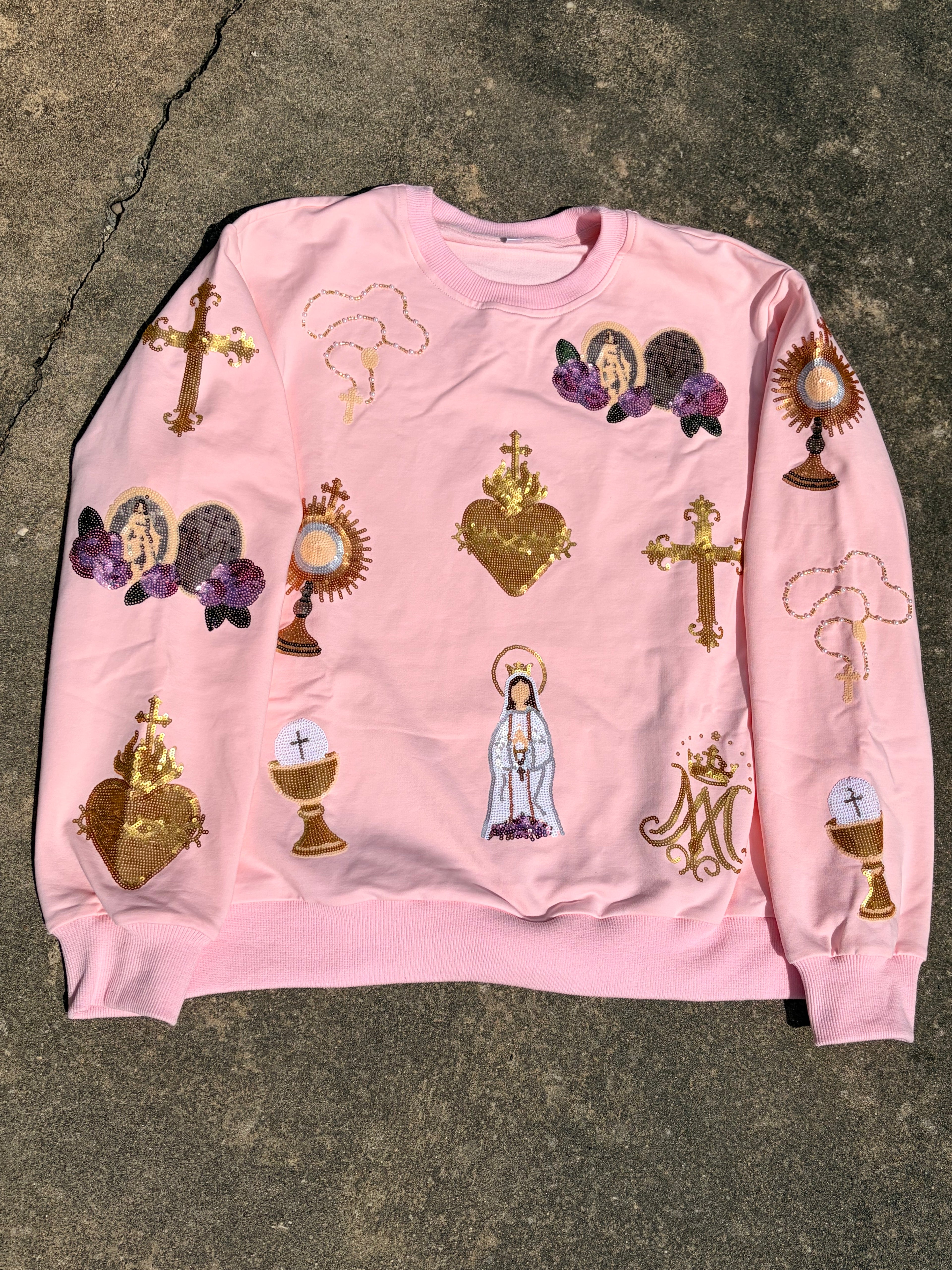Catholic icons sweatshirt (pre-order)