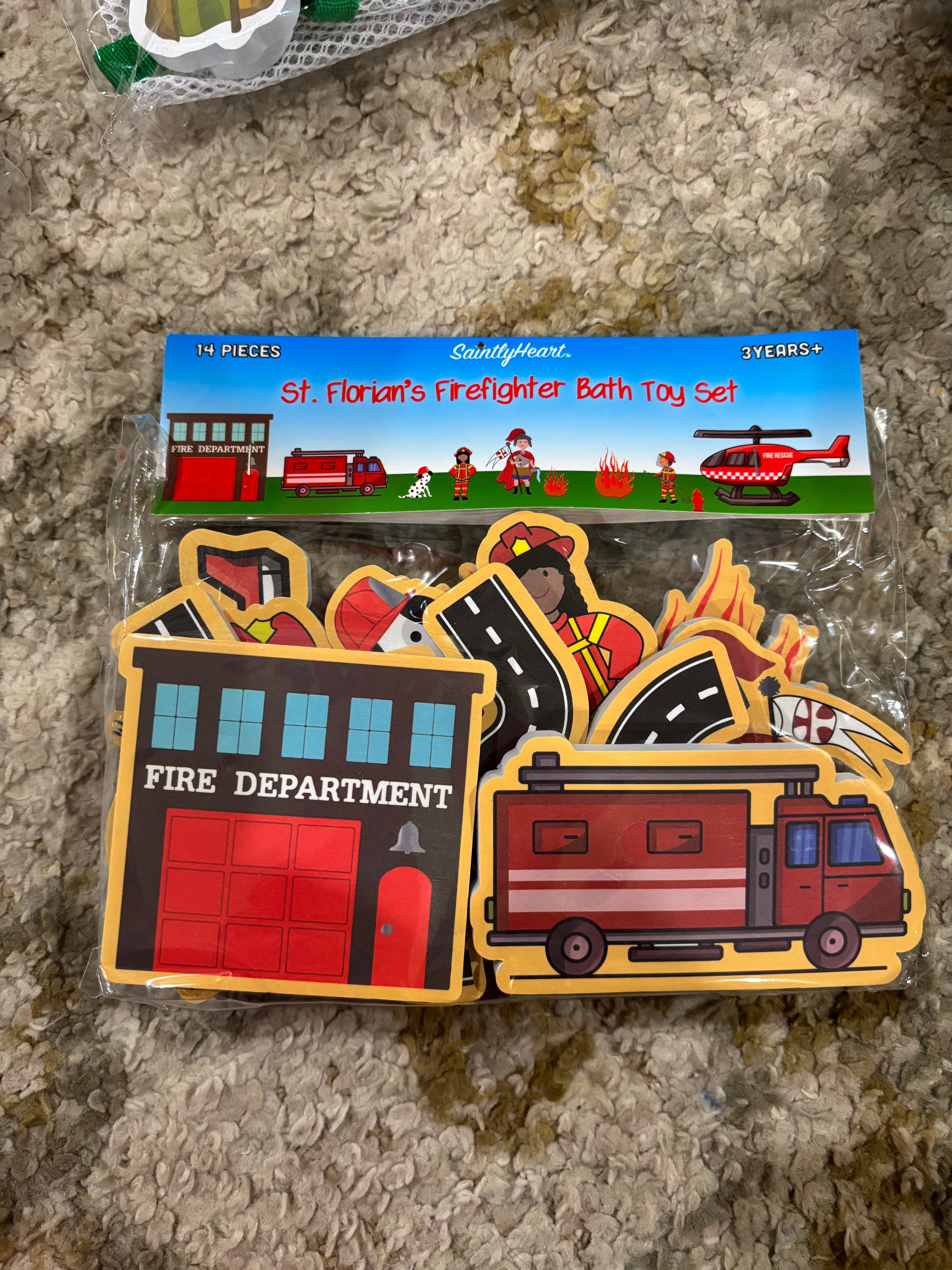 St. Florian the firefighter bath set