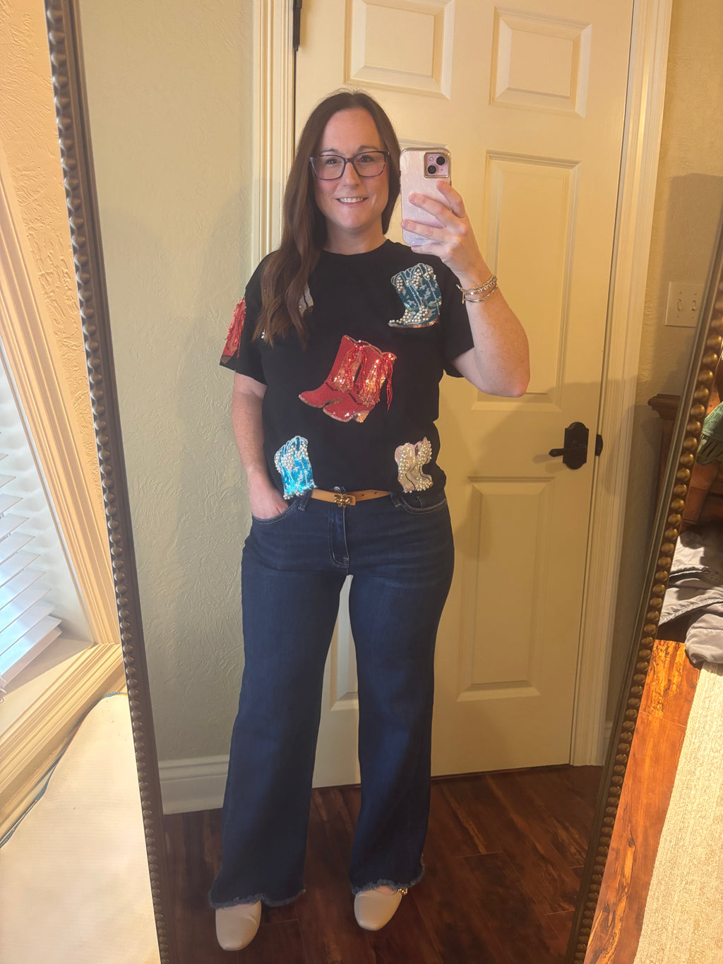 Cowgirl up tee