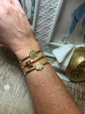 4 way medal thin cuff