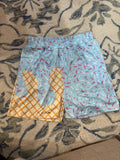 Light Blue ice cream drip shorts