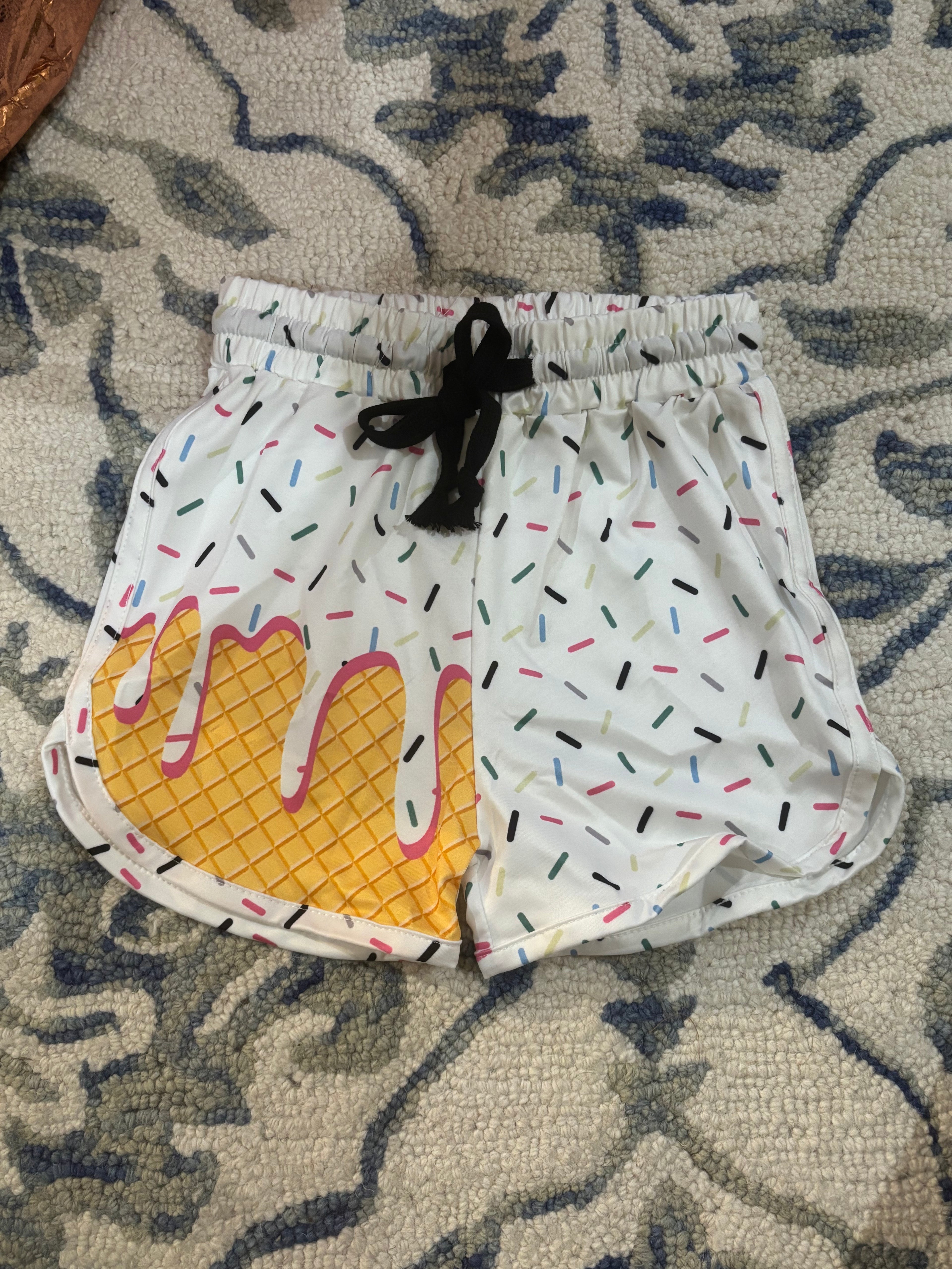 Girls drip shorts