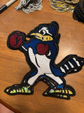 9” Blue Jay sequins patch
